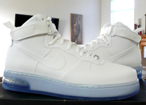 Nike Air Force 1 High Foamposite White Ebay 04