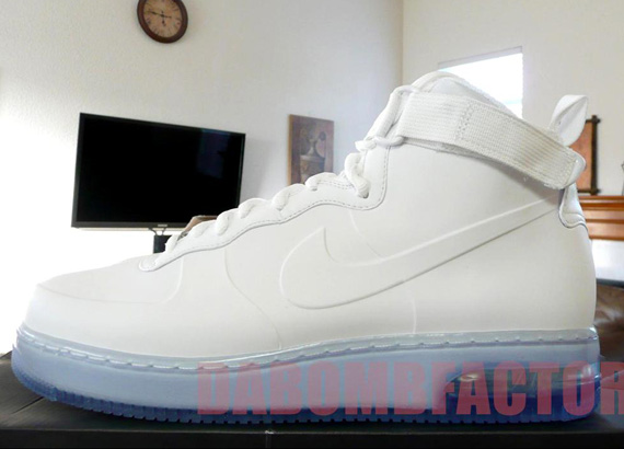 Nike Air Force 1 High Foamposite White Ebay 06