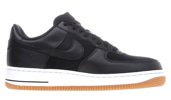 Nike Air Force 1 Low - Black - White - Gum - SneakerNews.com