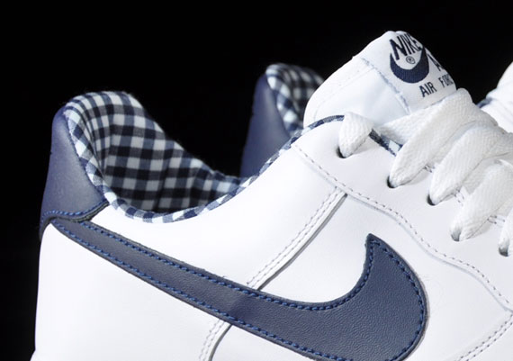Nike Air Force 1 Low White Midnight Navy Gum 315122 173 06