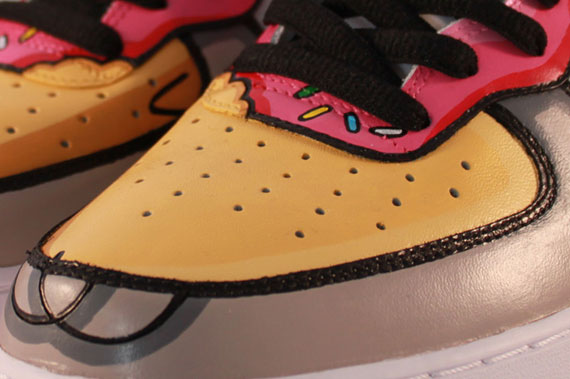 custom simpsons air force 1