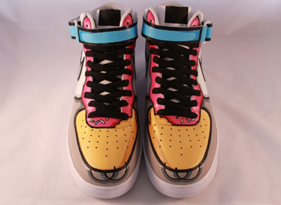 Nike air force 1 hotsell homer simpson