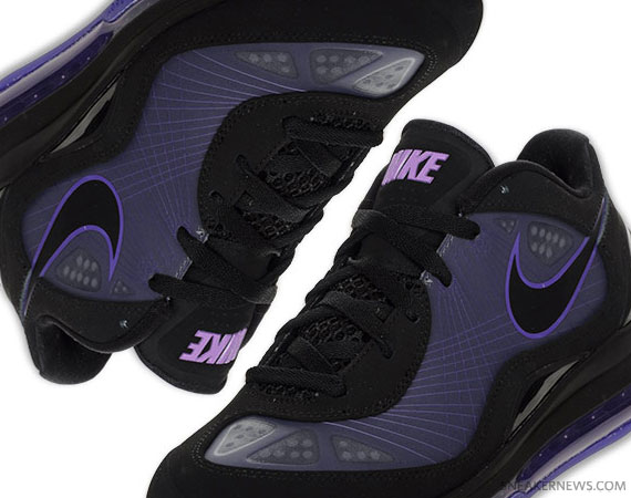 Nike Air Max 360 Bb Low Black Varsity Purple Available 01