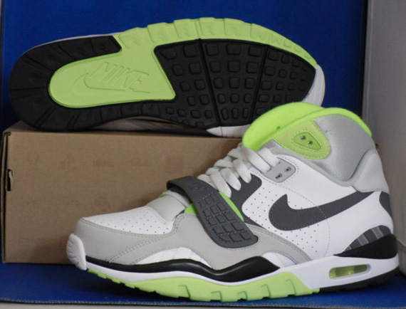 Nike Air Trainer Sc Ii High White Dark Grey Neutral Grey Citron Sample 03