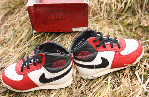 Nike Baby Jordan 1 White Red Ebay 07