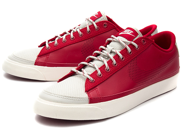nike-blazer-low-perforated-swoosh-varsity-red-light-bone-2 Nike Blazer Low Perforated Swoosh Varsity Red Light Bone 2