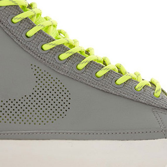 Nike Blazer Mid Grey Neon Hiker 06