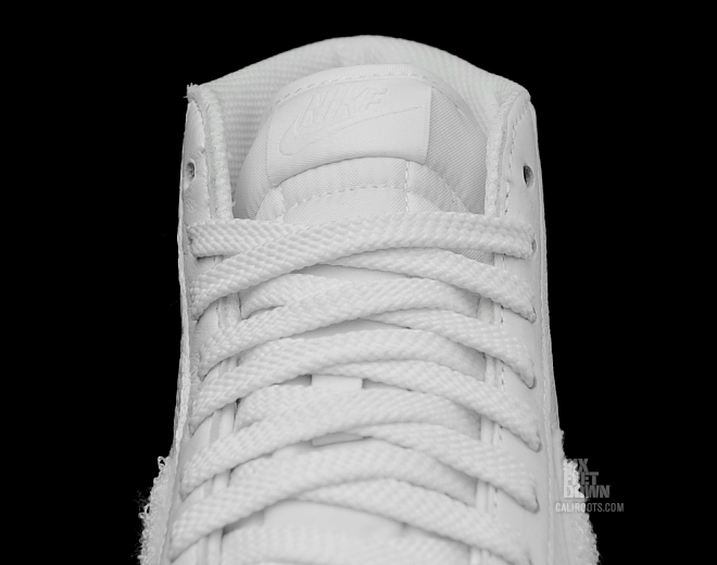 Nike Blazer Mid Premium White Leather Chenille 6