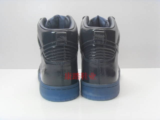 <Samsung i8, Samsung VLUU i8> Nike Dunk High Premium Obsidian Crinkled Patent Leather 5
