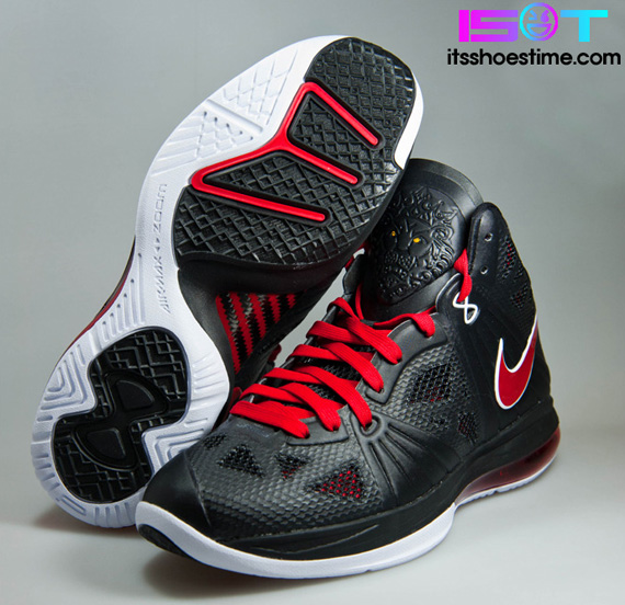 Nike Lebron 8 Ps Black Red White New Photos Ist 01