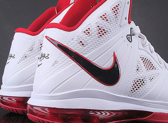 Nike LeBron 8 P.S. - White - Sport Red - Black | Available Early on eBay