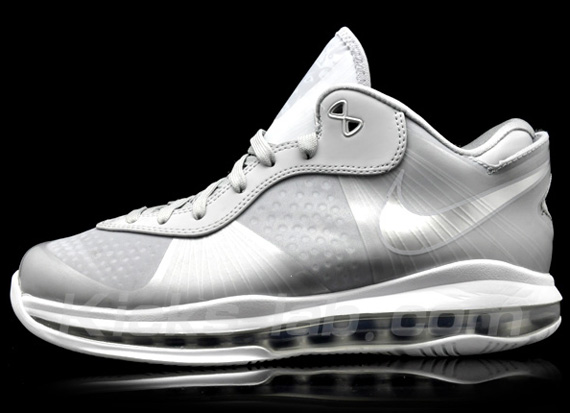Nike Lebron 8 V2 Low Metallic Silver Kickslab 05