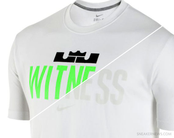 Nike LeBron Witness Glow In The Dark T-Shirt