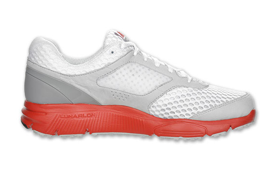 Nike Lunarfly 2 White Red Grey 02