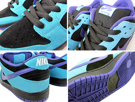 Nike SB Dunk Low – Black – Varsity Purple – Baltic Blue