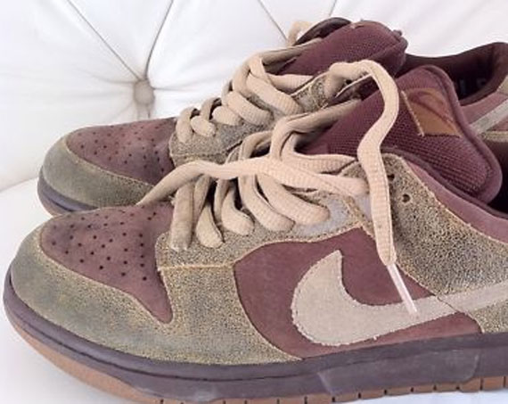 Nike SB Dunk Low - Distressed Leather 