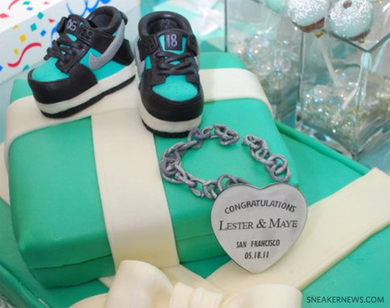 Nike SB Dunk Low ‘Tiffany’ Baby Sneaker Cake
