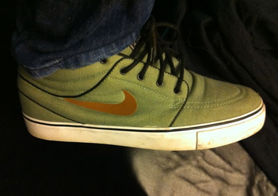 Nike Sb Zoom Stefan Janoski Mid Olive Brown 02