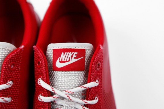 Nike Blazer Low – Red – White – Perforated Swoosh