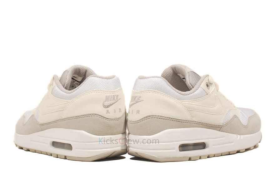 Nike Womens Air Max 1 Nd Tech Grey Sail White 1