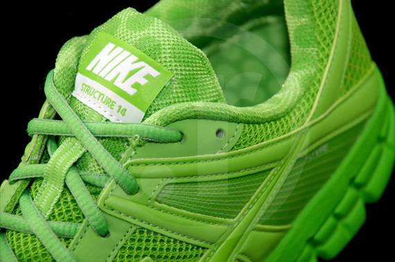 Nike Zoom Structure Triax Green Apple White 06