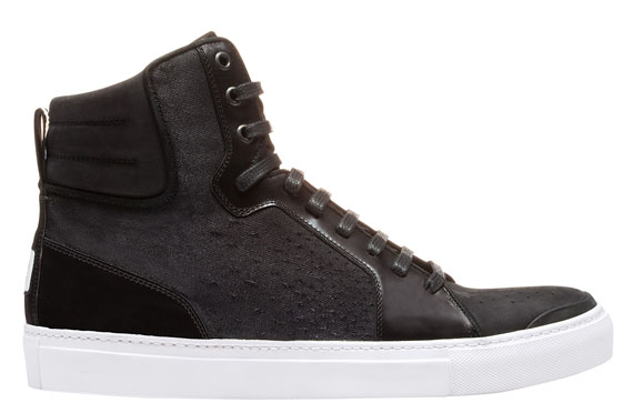 Used saint laurent men's leather high top SNEAKERS/SHOES 11 / ATHLETIC -  CASUAL