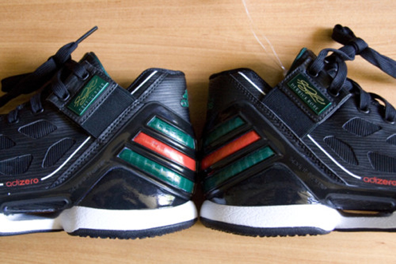 adidas adiZero Rose 2.0 Black Red Green White