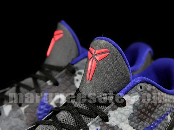 Nike Zoom Kobe VI 'Camo' - Grey - Blue - Red