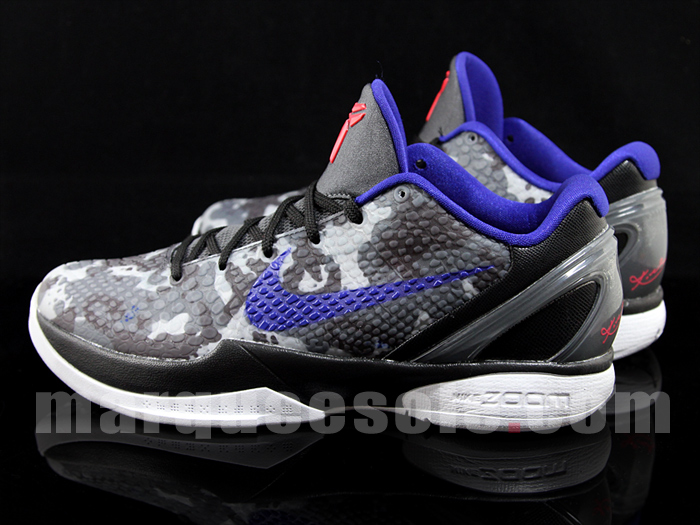 Zoom-Kobe-VI-Camo-Greys-M-6m Zoom Kobe Vi Camo Greys M 6m