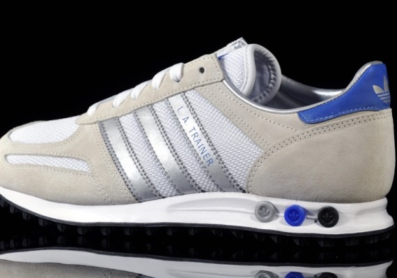 la trainer adidas blue