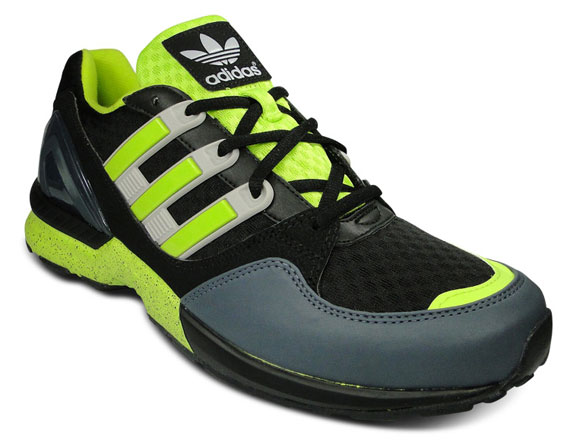 Adidas Remodel Torsion Black Lime Green 02