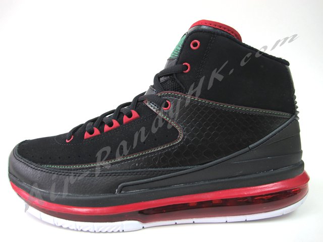 Air Jordan 2.0 Gs Black Red Green 1