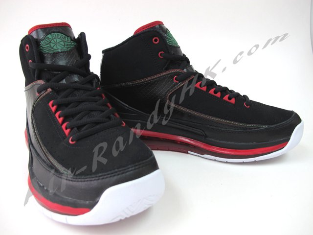 Air Jordan 2.0 Gs Black Red Green 2