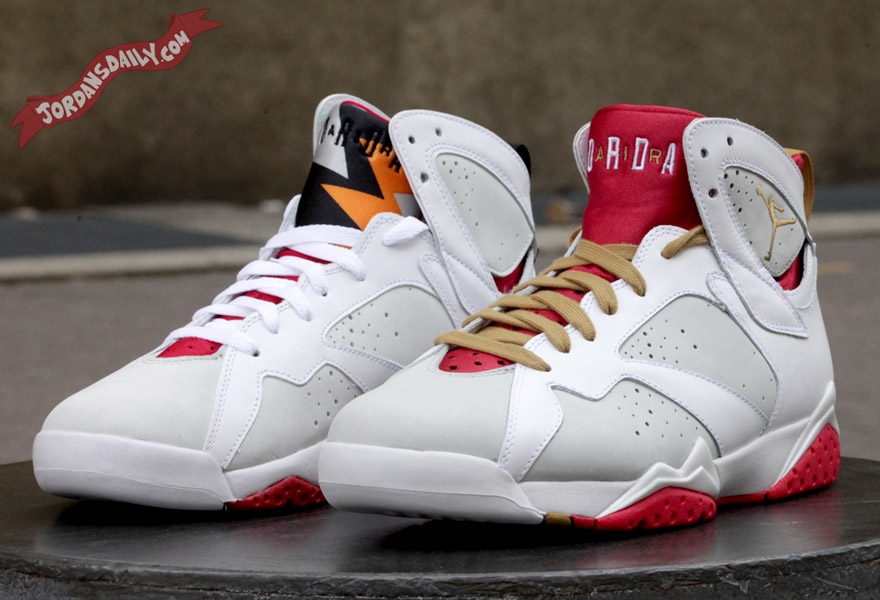 Air Jordan 7 Rabbit Hare Compare 01