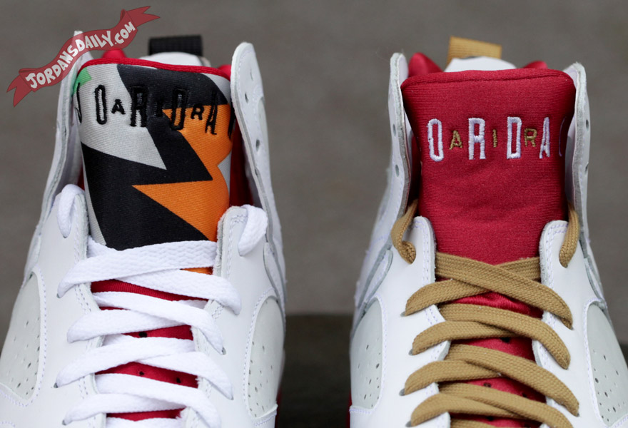 Air Jordan 7 Rabbit Hare Compare 04