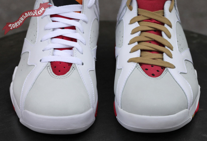 Air Jordan 7 Rabbit Hare Compare 06