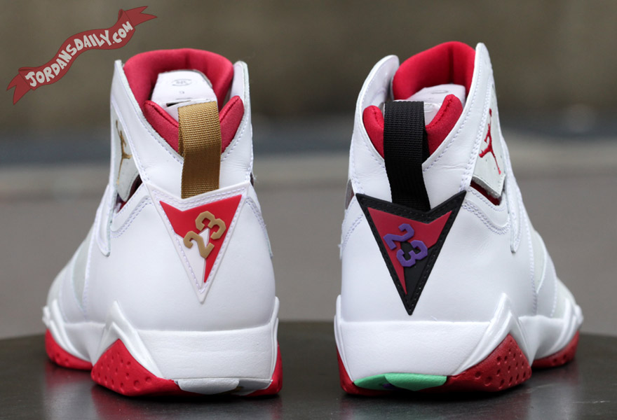 Air Jordan 7 Rabbit Hare Compare 07