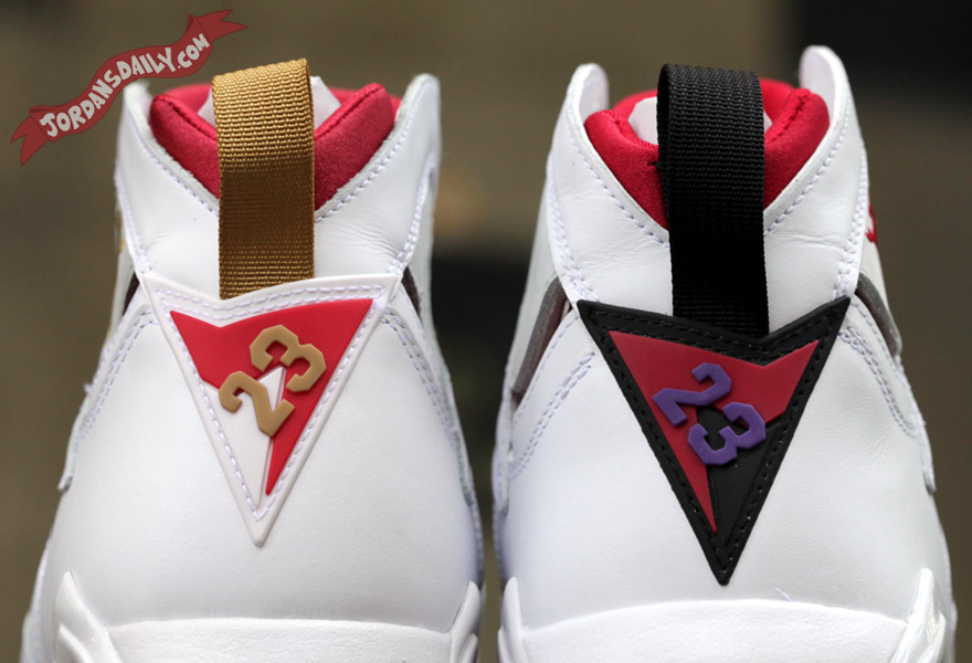 Air Jordan 7 Rabbit Hare Compare 08