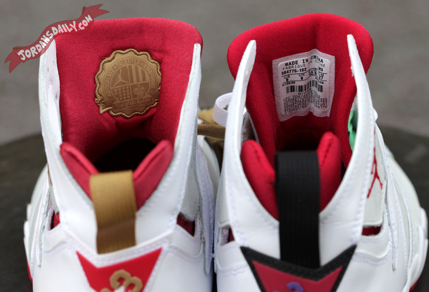 Air Jordan 7 Rabbit Hare Compare 10