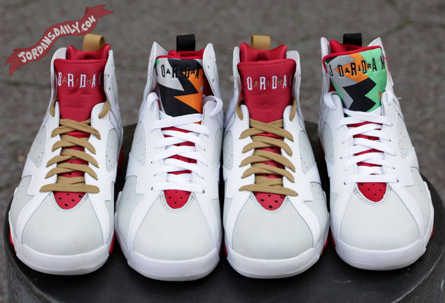 Air Jordan 7 Rabbit Hare Compare 14