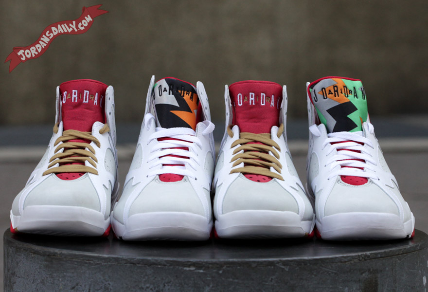 Air Jordan 7 Rabbit Hare Compare 15