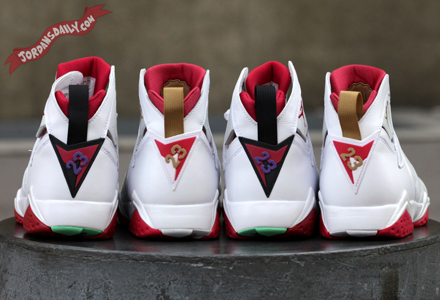 Air Jordan 7 Rabbit Hare Compare 16