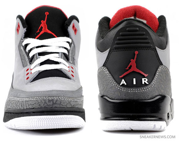 Air Jordan Iii Stealth Osneaker 07