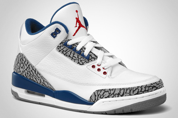 Air Jordan III Retro 'True Blue' Footwear & Apparel Collection