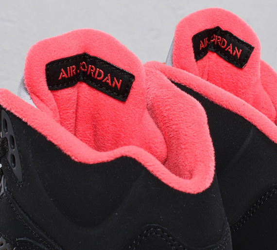 Air Jordan V GS - Black - Alarming Red | Available - SneakerNews.com