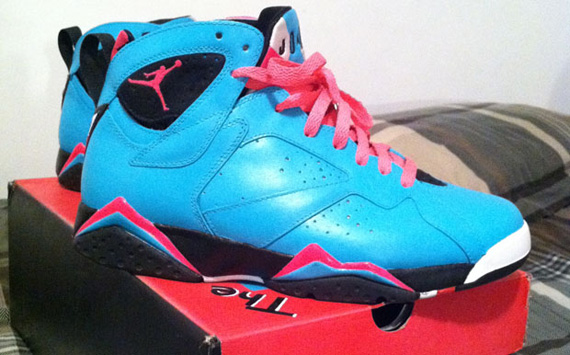 Air Jordan Vii South Beach Custom 04