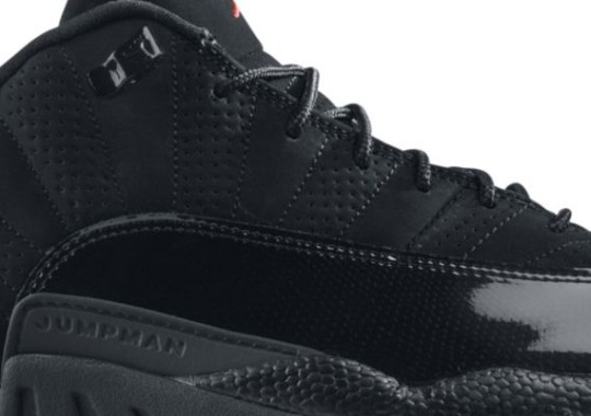 Air Jordan XII Low – Black – Varsity Red | Release Date