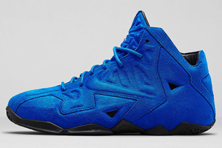 Blue Suede Lebron 11 Ext Rd Thumb