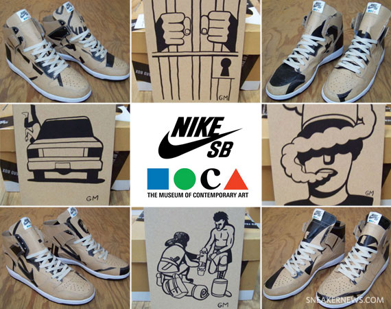 Geoff McFetridge x Nike SB 'Paper Dunk' Auctions on eBay