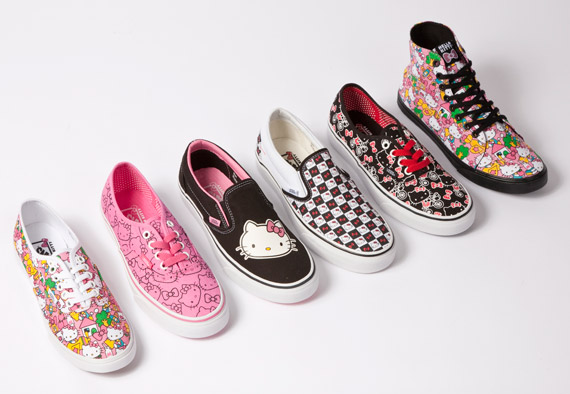 Hello Kitty x Vans Footwear Collection - SneakerNews.com